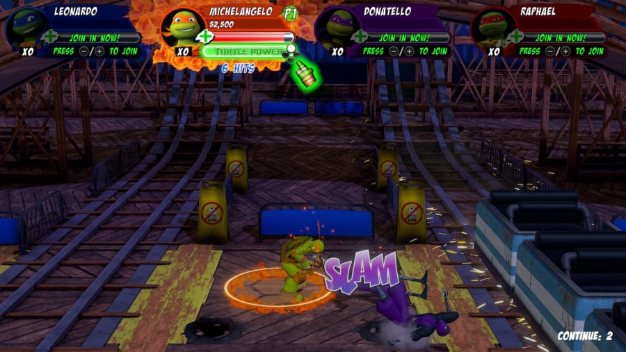 Rezension zu Teenage Mutant Ninja Turtles Arcade: Wrath of the Mutants – Screenshot 4 von 6