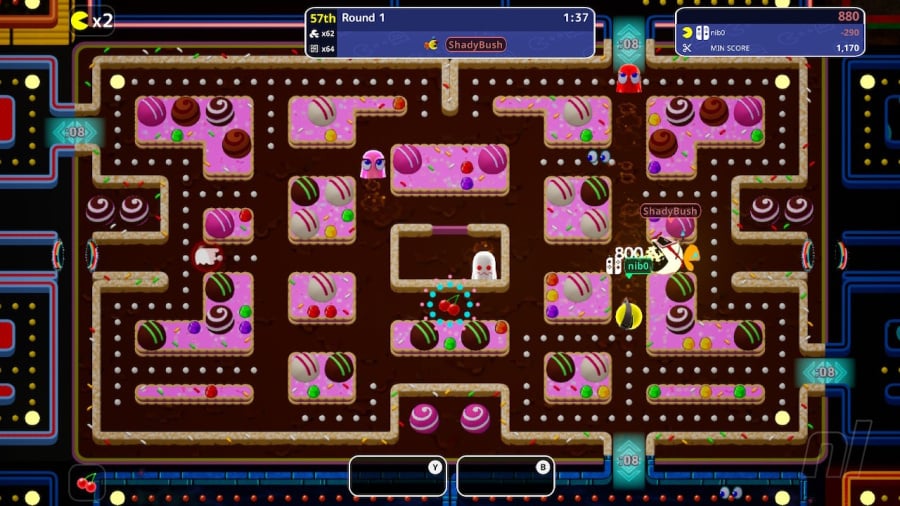 Pac-Man Mega Tunnel Battle: Revisión de Chomp Champs - Captura de pantalla 4 de 4