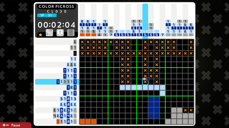 Picross S Namco Legendary Edition Review - Screenshot 2 of 3