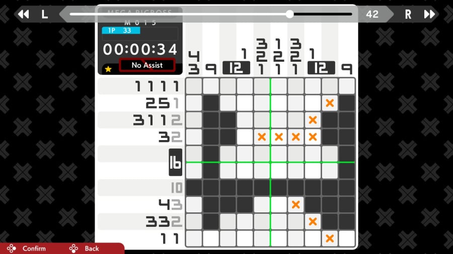 Picross S Namco Legendary Edition Review - Screenshot 2 of 3