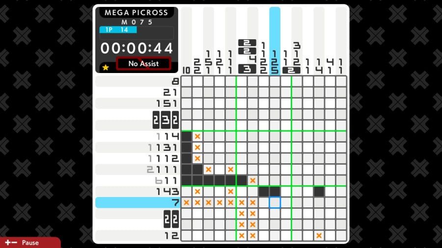 Picross S Namco Legendary Edition Review - Screenshot 2 of 3