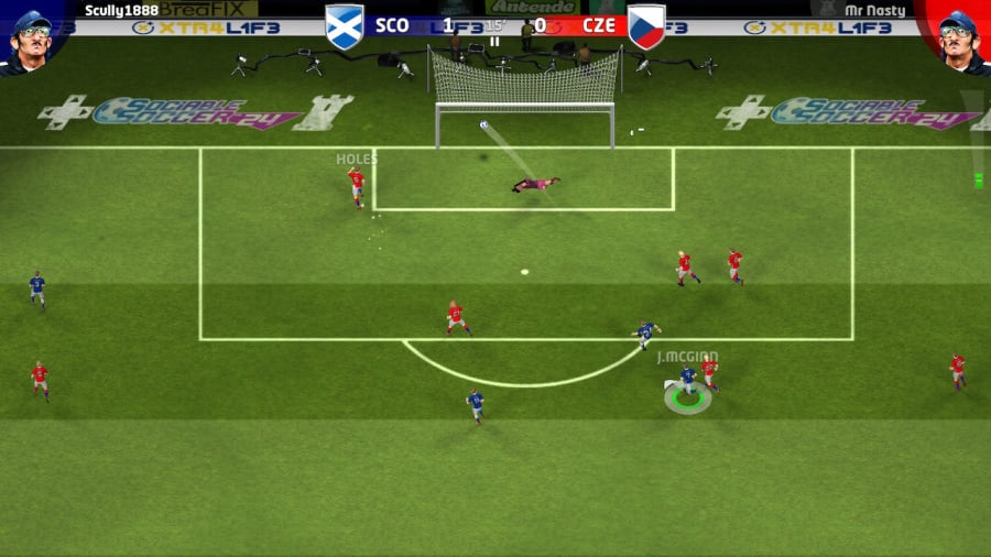 Sociable Soccer 24 Review - Screenshot 1 of 6