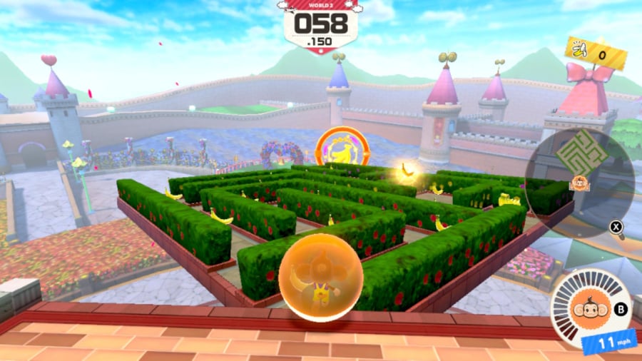 Super Monkey Ball Banana Rumble Review - Screenshot 3 of 4