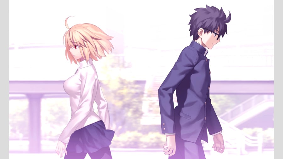 Tsukihime - A Sliver of Blue Glass Moon - Review - Screenshots 4 out of 5