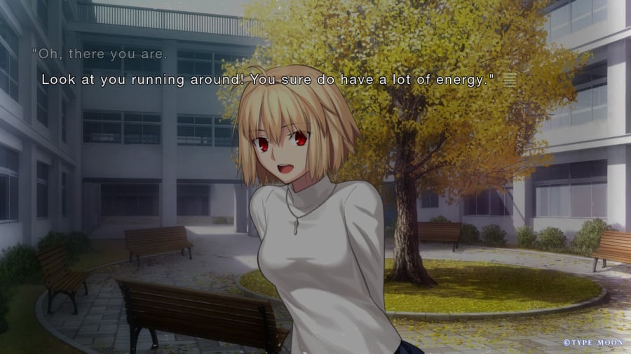 Tsukihime - A Sliver of Blue Glass Moon - Review - Screenshots 2 out of 5