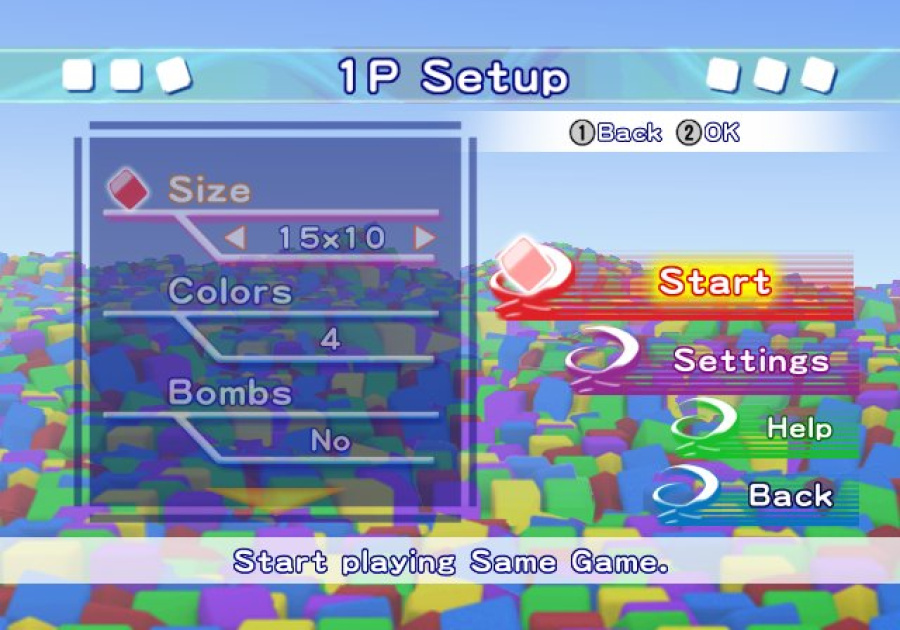 Pop Them, Drop Them SameGame Screenshot