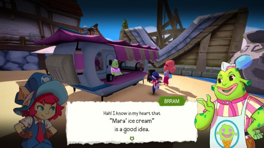 Mika and the Witch's Mountain Review - Screenshot 2 of 5