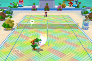 New Play Control! Mario Power Tennis Screenshot