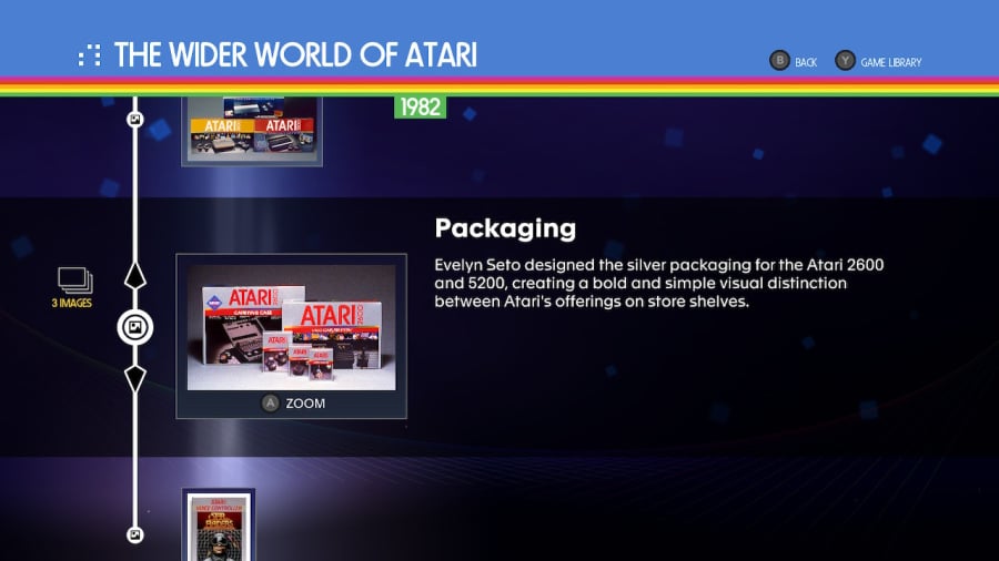 Atari 50: The Anniversary Celebration - The Wider World of Atari Review - Screenshot 1 of 7