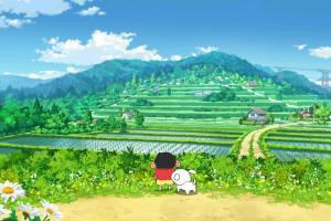 Shin chan: Shiro and the Coal Town Screenshot