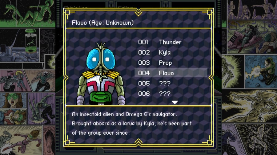 Omega 6: The Triangle Stars Review - Screenshot 3 of 4