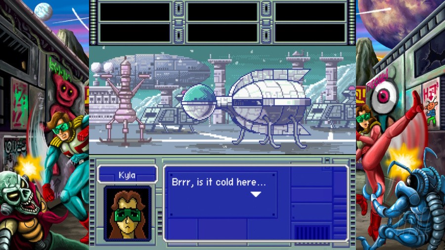 Omega 6: The Triangle Stars Review - Screenshot 1 of 4