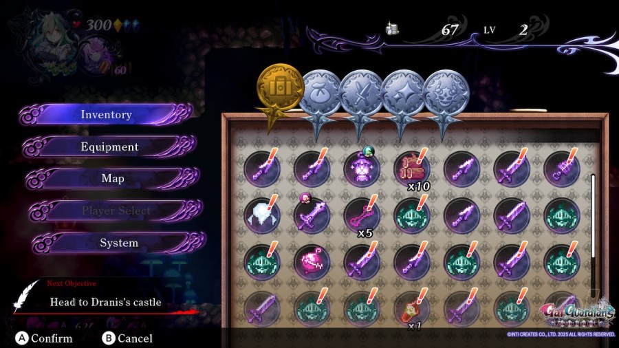 Gal Guardians: Servants of the Dark Review - Screenshot 1 of 4