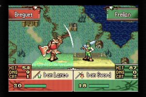 Fire Emblem: The Sacred Stones Screenshot