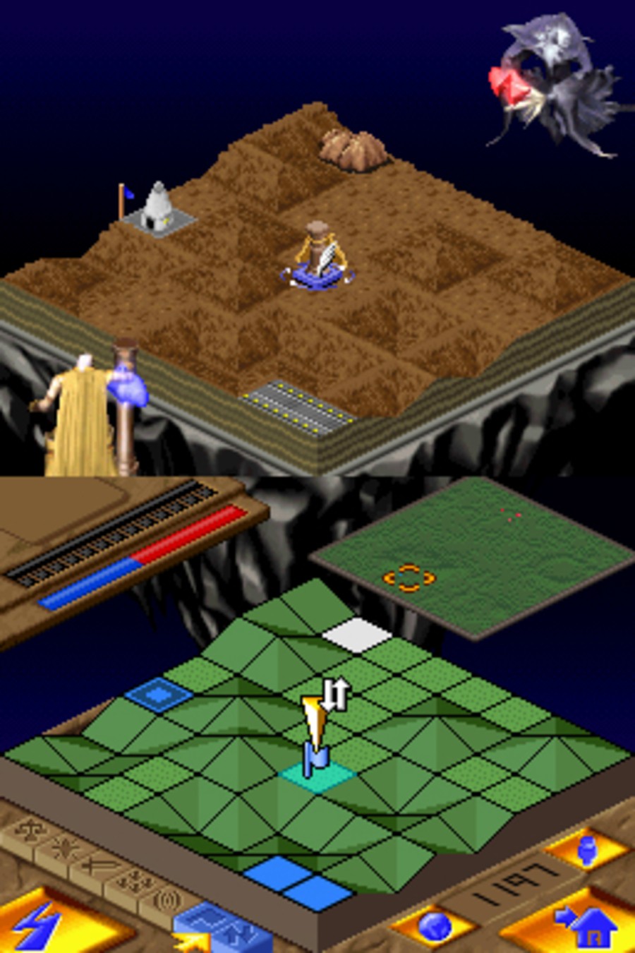 Populous DS (DS) Screenshots