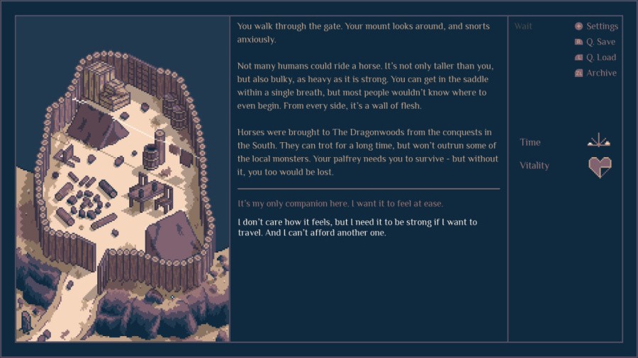 Roadwarden Review - Screenshot 1 of 7