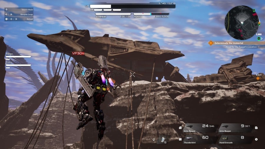 Daemon x Machina: Titanic Scion Review - Screenshot 5 of 8