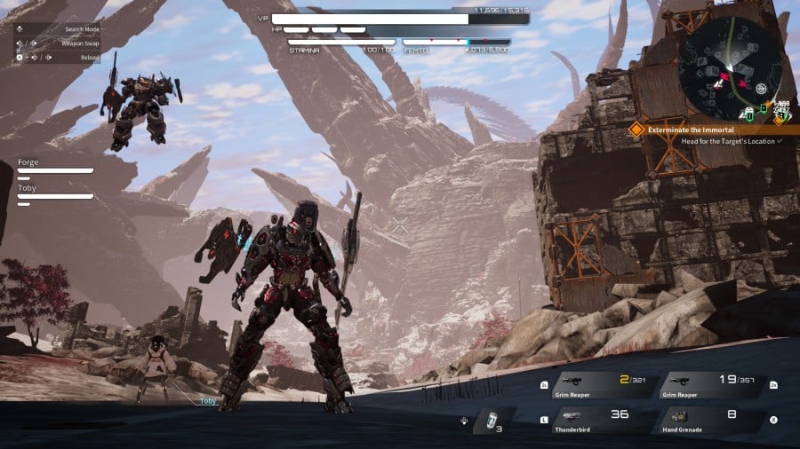 Daemon x Machina: Titanic Scion Review - Screenshot 6 of 8