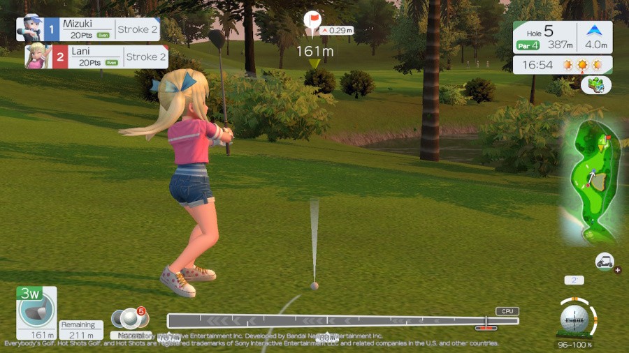 Everybody's Golf Hot Shots Review - Screenshot 1 of 4