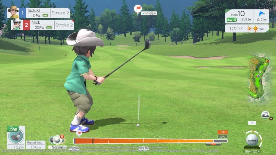 Everybody's Golf Hot Shots Review - Screenshot 4 of 4