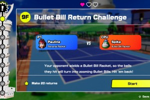 Mario Tennis Fever Screenshot