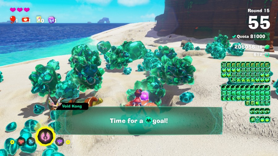 Donkey Kong Bananza: DK Island & Emerald Rush Review - Screenshot 2 of 4