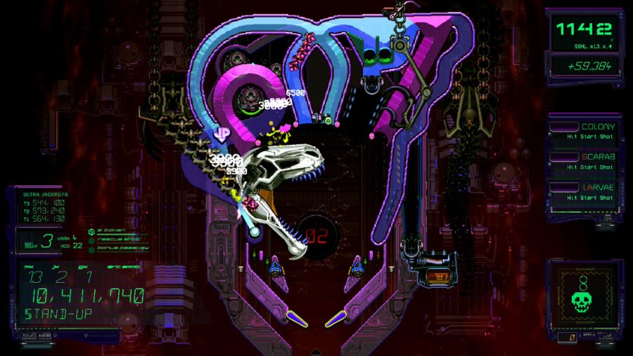 Xenotilt: Hostile Pinball Action Review - Screenshot 2 of 7
