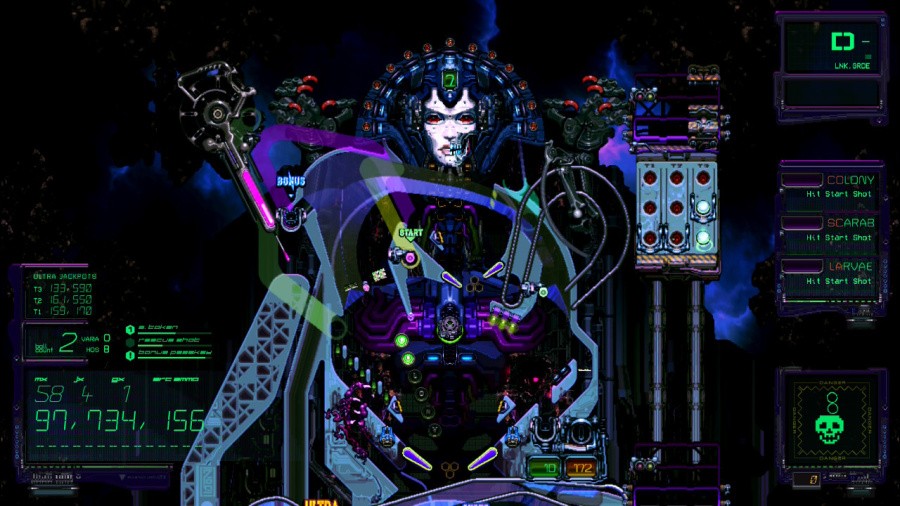 Xenotilt: Hostile Pinball Action Review - Screenshot 3 of 7