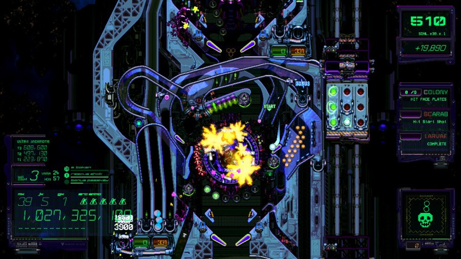 Xenotilt: Hostile Pinball Action Review - Screenshot 5 of 7