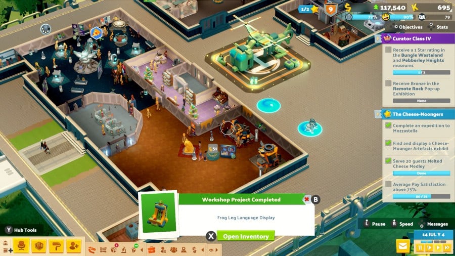 Two Point Museum Review - Screenshot 1 of 7