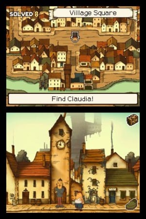 Professor Layton and the Curious Village Review - Screenshot 1 of 4