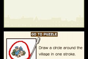 Professor Layton and the Curious Village Screenshot