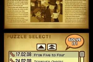 Professor Layton and the Curious Village Screenshot