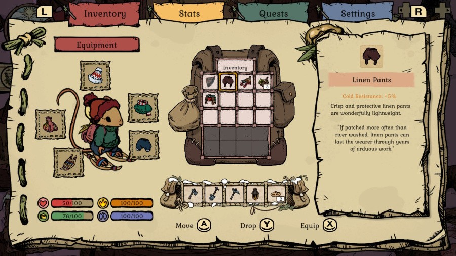 Winter Burrow Review - Screenshot 3 of 4
