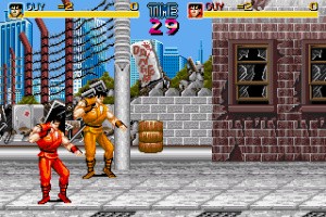 Final Fight MD Screenshot