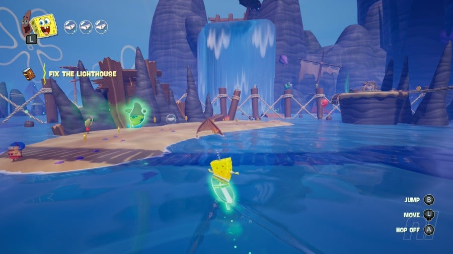SpongeBob SquarePants: Titans of the Tide Review - Screenshot 1 of 5