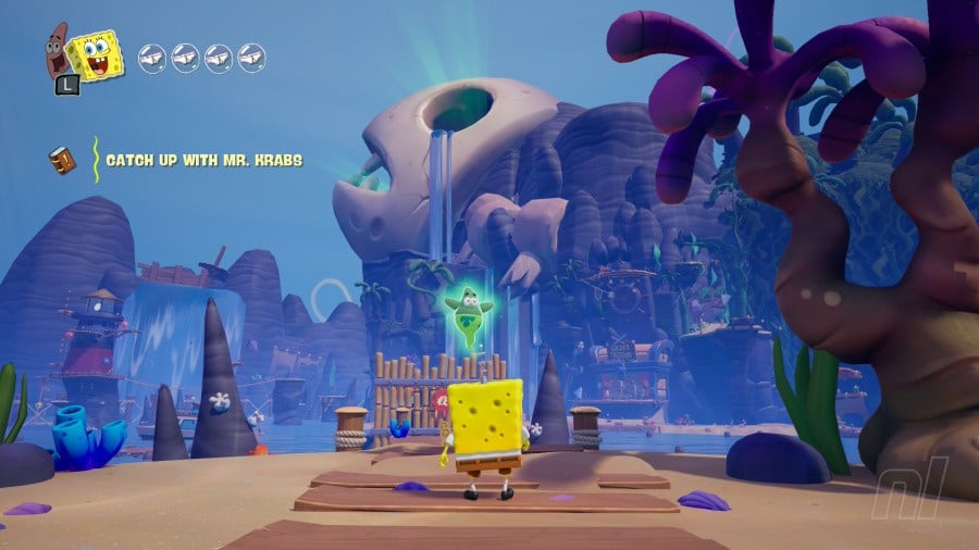 SpongeBob SquarePants: Titans of the Tide Review - Screenshot 3 of 5