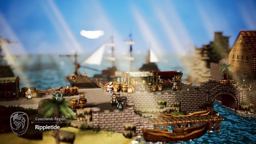 Octopath Traveler 0 Screenshot