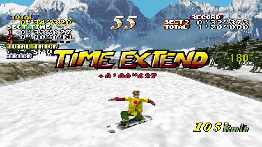 Console Archives Cool Boarders Review - Screenshot 3 of 7