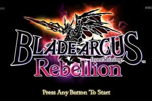 Blade Arcus Rebellion from Shining Screenshot