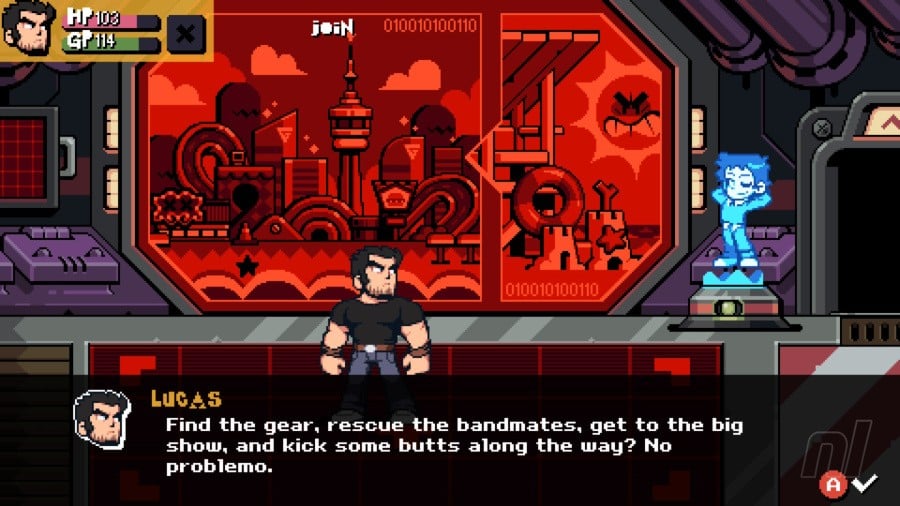 Scott Pilgrim EX Review - Screenshot 2 of 5