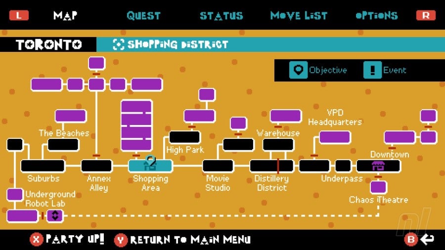 Scott Pilgrim EX Review - Screenshot 2 of 5