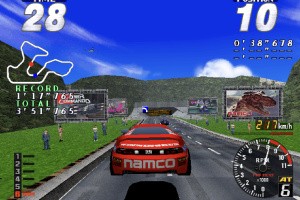 Arcade Archives 2 Rave Racer Screenshot