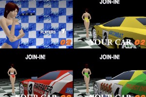 Arcade Archives 2 Rave Racer Screenshot
