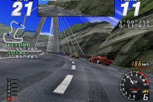Arcade Archives 2 Rave Racer Screenshot