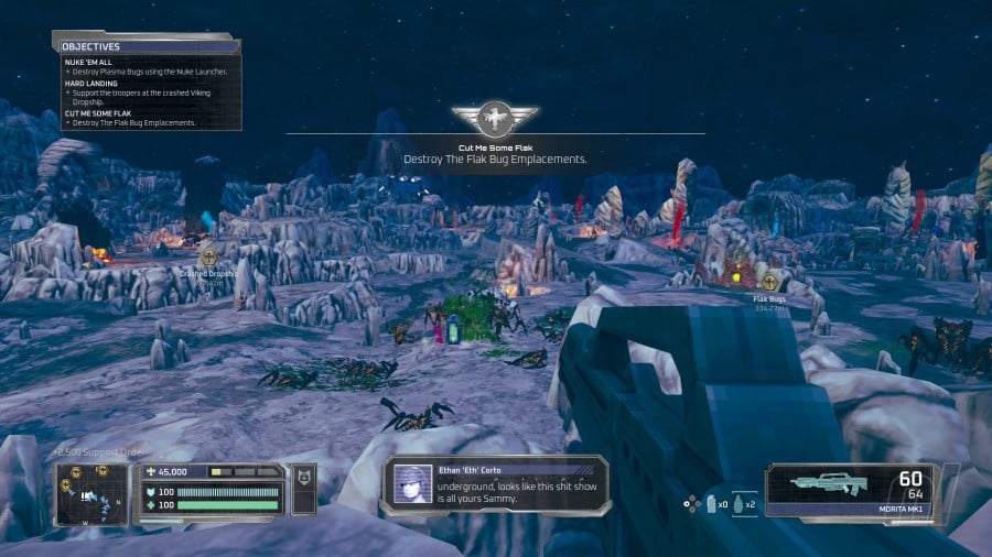 Starship Troopers: Ultimate Bug War! Review - Screenshot 1 of 5