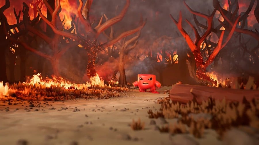 Super Meat Boy 3D Review - Screenshot 3 of 6