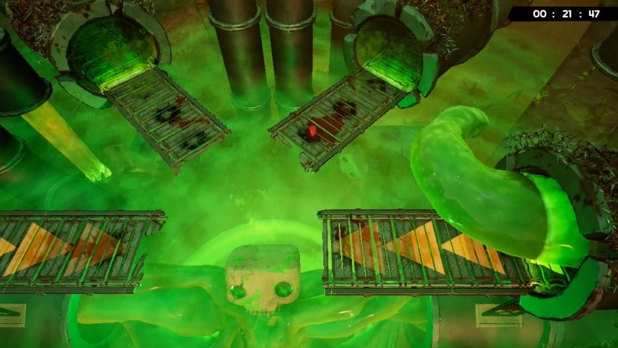 Super Meat Boy 3D Review - Screenshot 1 of 6