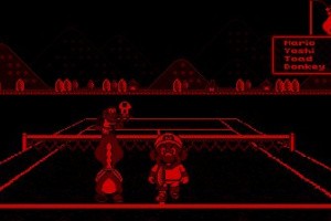 Mario's Tennis Screenshot