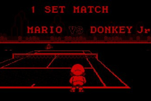 Mario's Tennis Screenshot
